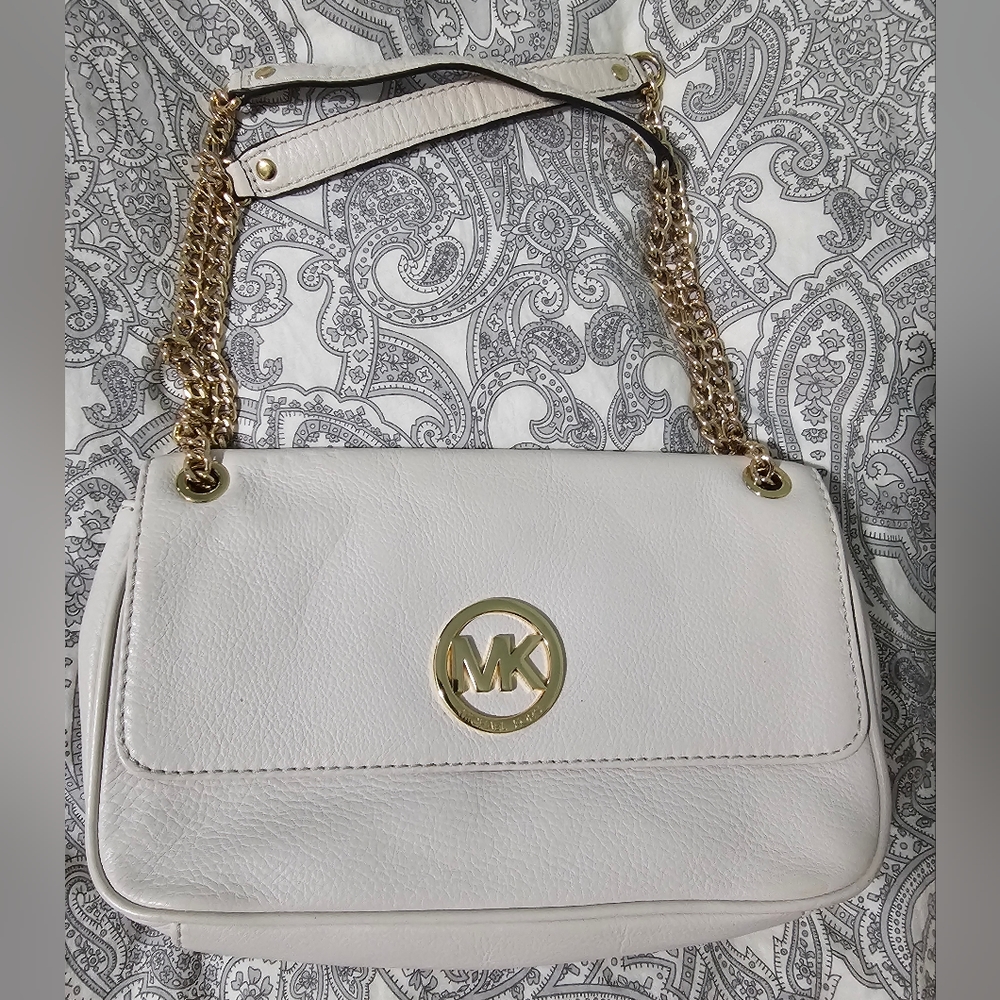 Michael Kors 2 way leather shoulder bag